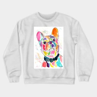 Rainbow Frenchie Crewneck Sweatshirt